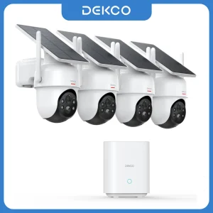 Solar Camera System 4 Cams Kit