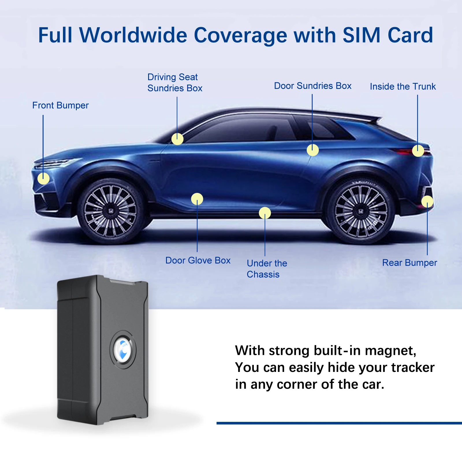 Vehicle GPS Tracker Anti-Theft Tracking Locator - Image 3
