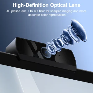 Webcam with Microphone Full HD Video - Thumbnail Image 8