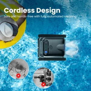 Auto Cordless Swimming Pool Cleaner - Thumbnail Image 5