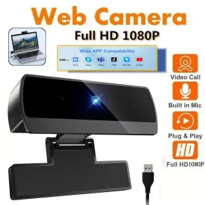 Webcam with Microphone Full HD Video