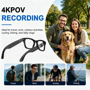 AI Smart Glasses With 4k Camera - Thumbnail Image 2