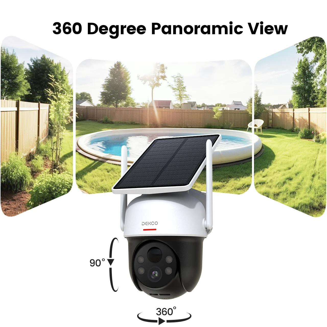 Solar WiFi Audio Security Camera Wireless - Image 3