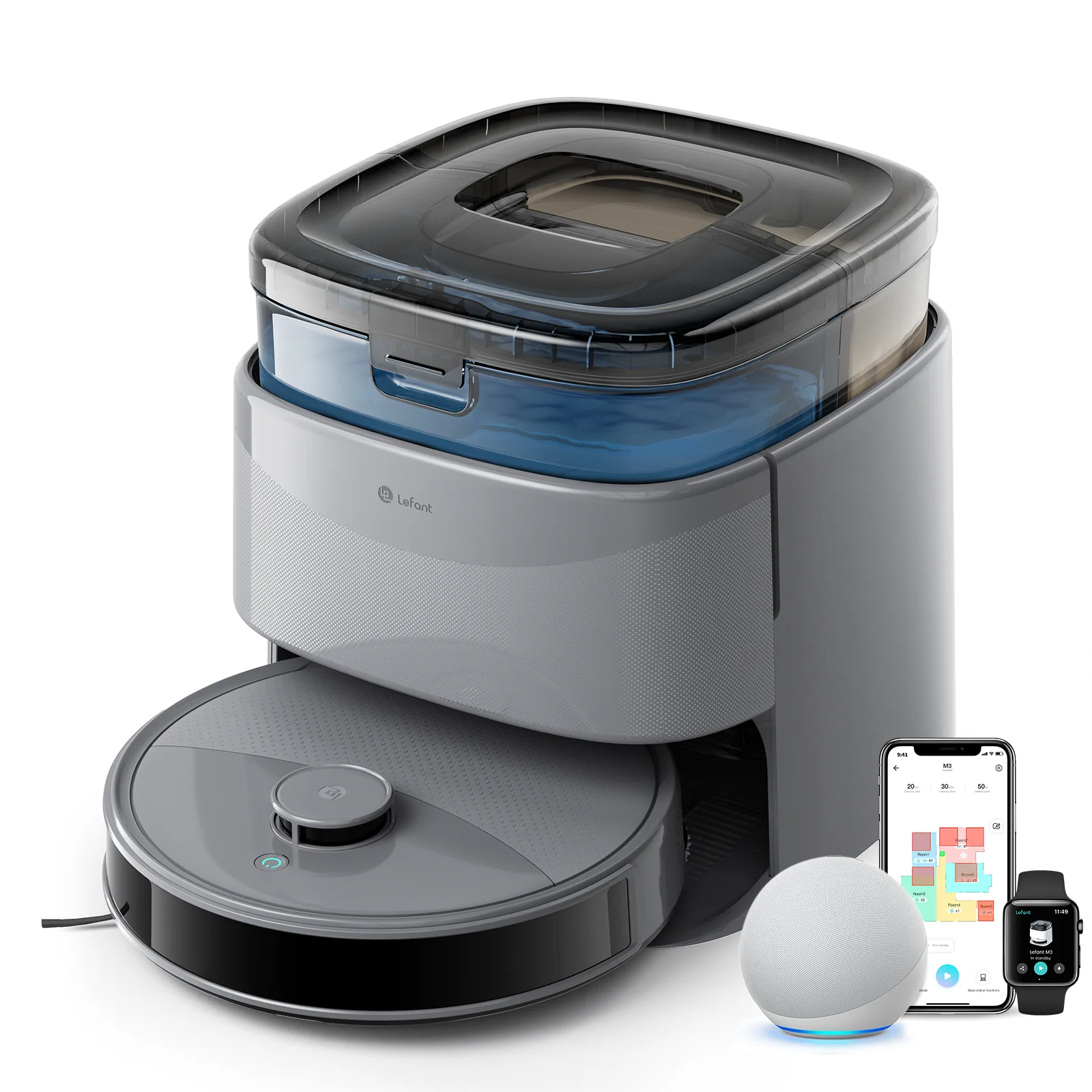 Robot Vacuum Anti-Tangle Brushes - Image 1