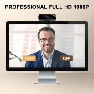 Webcam with Microphone Full HD Video - Thumbnail Image 4