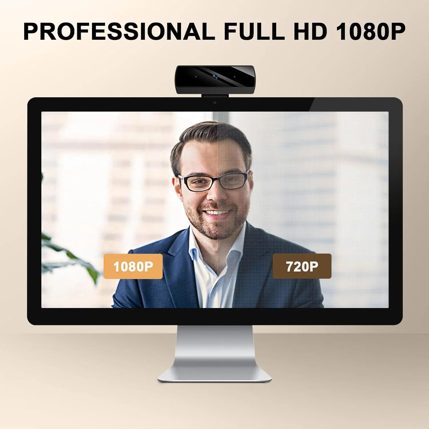 Webcam with Microphone Full HD Video - Image 4