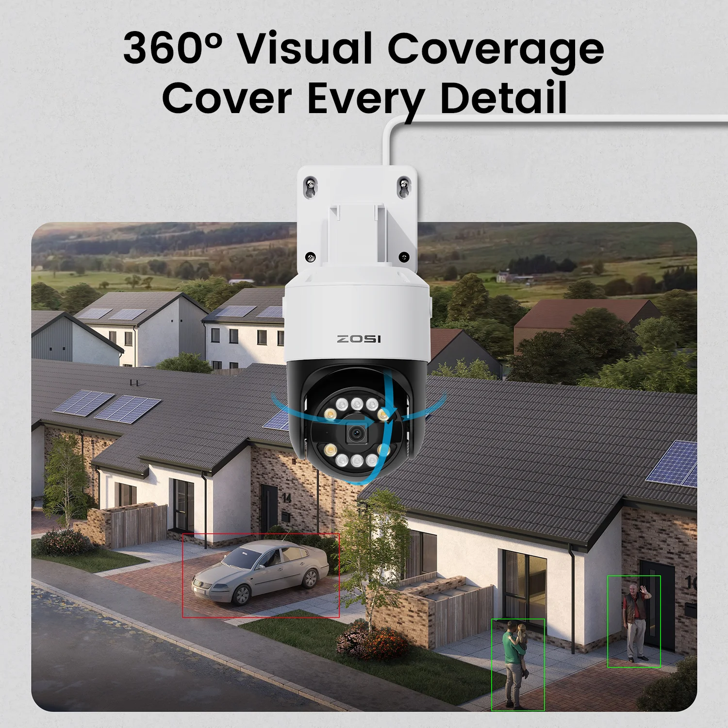 Outdoor Security Camera with AI Detection - Image 3