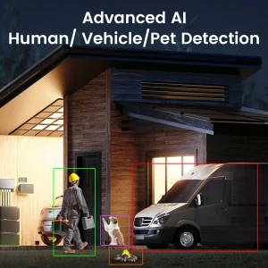 Outdoor Security Camera with AI Detection - Thumbnail Image 4