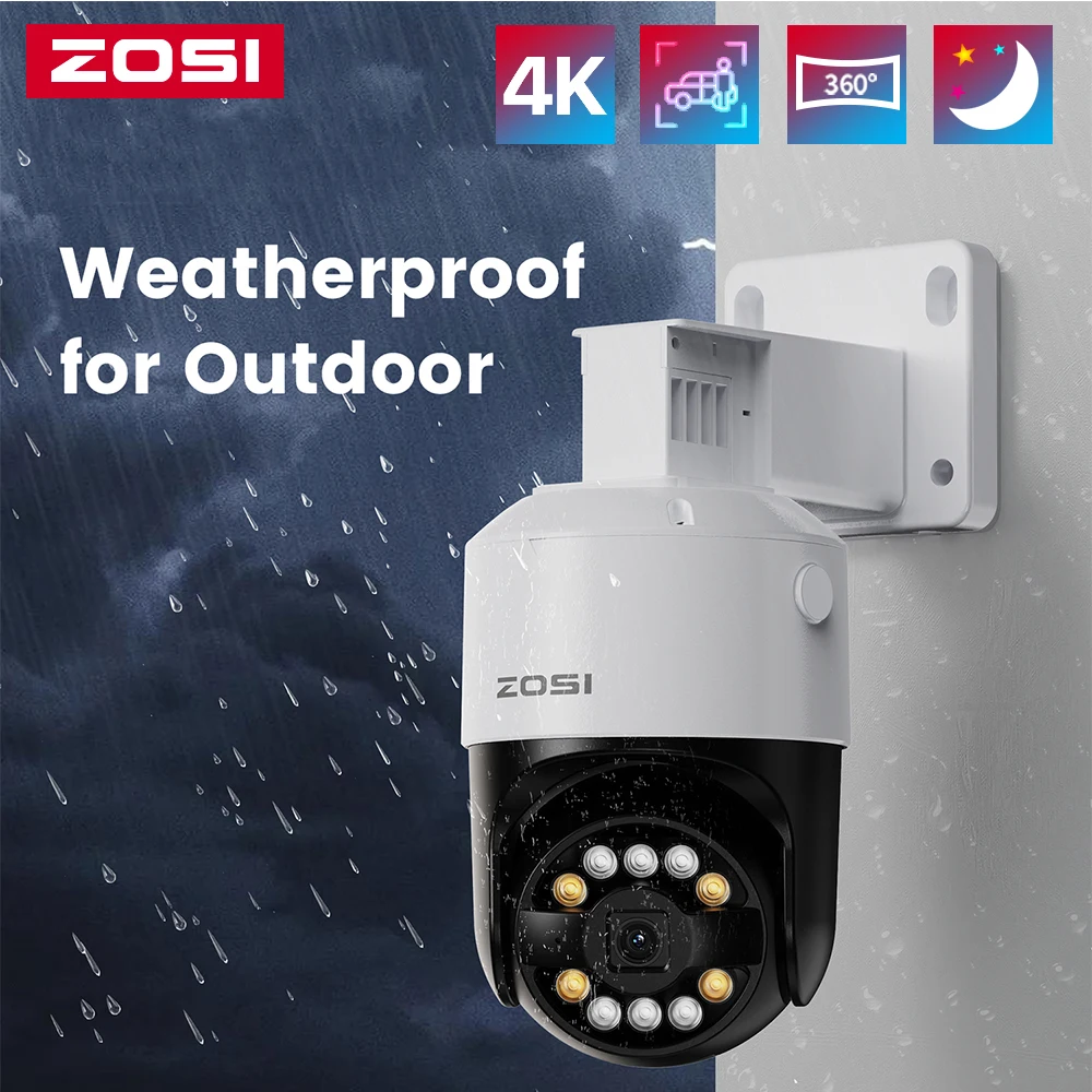 Outdoor Security Camera with AI Detection - Image 1